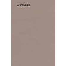 Nacario Square Grid: Precision Graph Paper x 100 Sides (6"x9": Light Grey Grid On Cream)