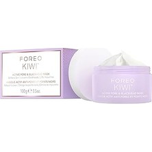 Nacario Foreo Kiwi Gözenek Siyah Nokta Maskesi, 100G – Kil Jojoba Yağlı – Siyah Nokta Giderici, Gözen