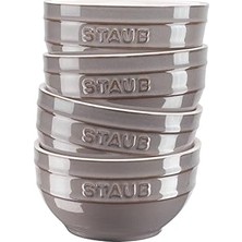 Nacario Staub, Kase 14 cm Set, 4'lü, Yuvarlak, Ceramic By Staub
