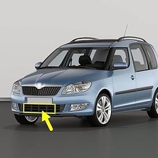 Nacario Ön Tampon Izgara Orta Parçası 5J0853677A Skoda Roomster 2011-2015