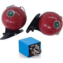 Nacario Mitsuba Ti̇pi̇ Cacat ( Çat Çat ) Korna+Kesi̇ci̇ Röle 12 Volt