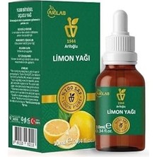 Nacario Arifoğlu Limon Yağı 10ML%100 Saf Arlab Lemon Oil Pure Citrus Limon Peel Oil