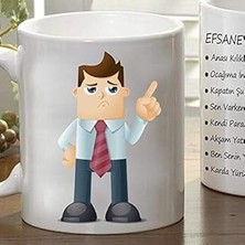 Nacario Babaya Özel Efsanevi Baba Sözleri Kupası Kupa Bardak
