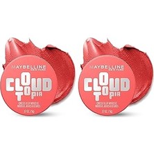 Nacario New York Cloudtopia Köpük Dokulu Mat Allık 05 Coral Illusion (2 Paketi)