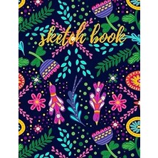 Nacario Independently Published Nature Flower-A4 Sketch Book For Artists, Students & Kids Cover Drawin
