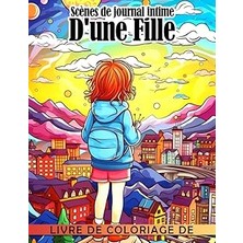 Nacario Independently Published Livre De Coloriage De Scènes De Journal Intime D'une Fille: Des Designs Uni