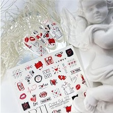 Nacario Stiker Arti 127 Love You - Aşk Teması