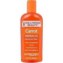 Nacario Hollywood Beauty Havuç Özlü Saç Cilt Tırnak Bakım Yağı 236ML