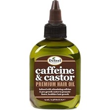 Nacario Difeel Caffeine & Castor Yavaş Uzayan Saçlara Özel Saç Bakım Yağı 75ML