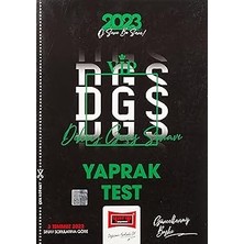 Nacario Yargı Yayınları 2023 Dgs Yaprak Test
