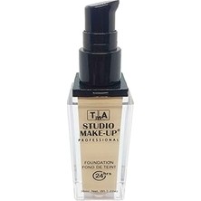 Nacario Tca Studio Make-Up Professional Make Up 24 Saat Etkili Krem Fondoten 02