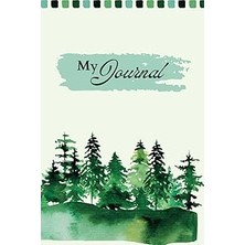 Nacario Watercolor Trees Journal