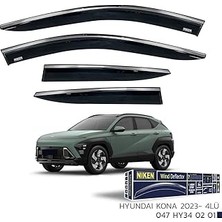 Nacario Niken Hyundai Kona Cam Rüzgarlığı Kromlu 2023