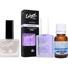 Nacario Kalyon Oje 202 + Oje Kurutucu Sprey 17 ml + Oje Çözücü