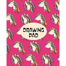 Nacario Drawing Pad: 8X10 Unicorn Sketchbook For Children Of All Ages, With 110 Pages Of Bordered Drawing P
