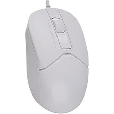 Nacario A4 FM12 Fstyler USB Optik 1200DPI Mouse, 4 Yönlü, Beyaz