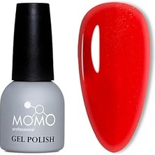 Nacario Momo Professional Kalıcı Oje S022 Işıltılı Bayrak Kırmızısı 14 ml