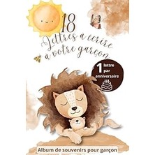 Nacario Independently Published Album De Souvenirs Pour Garçon: 1 Lettre À Écrire À Votre Fils À Chaque Ann