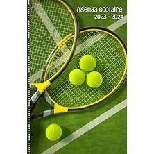 Nacario Agenda Scolaire 2023 2024 Tennis: Organiseur Et Planificateur Journalier Août 2023 À Juillet 2024 P
