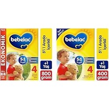 Nacario Bebelac 4 Çocuk Devam Sütü, 800GR, 1 Yaş+ Bebelac 4 Çocuk Devam Sütü 400 G 1 Yaş+