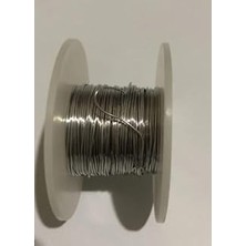 Nacario 304 Kalite Paslanmaz Çelik Tel, Taç Teli, Takı Teli, Arajman Teli 030MM 100MT