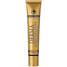 Nacario New Well Yoğun Kapatıcı Fondöten - Derma Make Up Cover 02 Bronz 30 ml 8680923304823