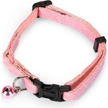 Nacario Beeztees Boyun Tasması, Zilli, Pembe, 23-32CM