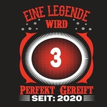 Nacario Eine Legende Wird 3 Perfekt Gereift Seit 2020: Cooles Geschenk Zum 3. Geburtstag Geburtstagsparty G