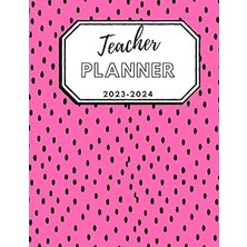 Nacario Teacher Planner: Pink Dot: Daily Lesson Organiser