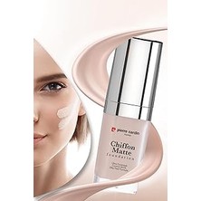 Nacario Chiffon Touch Mat Görünüm Veren Fondöten - 402 -Light