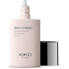 Nacario Kiko Milano Kiko Fluid Foundation - Skin Hybrid Blurring Skin Tint Foundation - 03 Honey