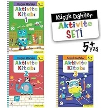 Nacario Küçük Dahiler Aktivite Seti (4+ Yaş) (3 Kitap Takım)