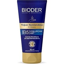 Nacario Bioder Yoğun Nemlendirici El Bakım Kremi 50 ml – Hyalüronik Asit B5 Vitamini Içerikli, Hızlı Emi