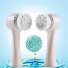 Nacario Qni̇ay 3D Çift Taraflı Yüz Temizleme Fırçası