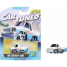 Nacario Mgae Cartuned S3 1985 Toyota Sr5, Desenli Custom Diecast Araba, Çok Renkli, Metal Gövde, Koleksiyon