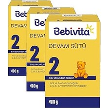 Nacario Bebivita 2 Devam Sütü (3 Paketi)