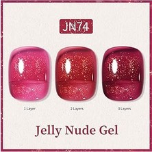 Nacario Born Pretty 10ML Jelly Nude Seri Kalıcı Oje JN74 (57851-24) 4155