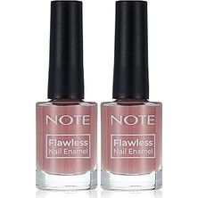Nacario Note Nail Flawless Oje 77 Nude, Nude (2 Paketi)