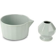 Nacario Seramik Chawan Matcha Çayı Köpürtme Kasesi Whisk Matcha Tutucu MT247