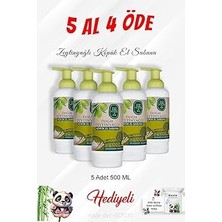 Nacario Zeytinyağlı Köpük El Sabunu 500 ml 5 Al 4 Öde Rosie Pamuk