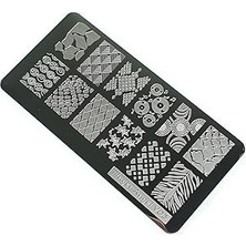 Nacario Nail Stamping Baskı Plakası VV03