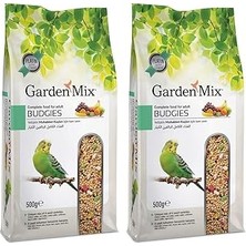 Nacario Gardenmix Platin Seri Vitaminli Meyveli Muhabbet Kuşu Yemi 500 gr 2li Paket