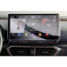 Nacario Engo Seat Ibiza 9.2 Inç Multimedya Ekran Koruyucu Şeffaf 2023