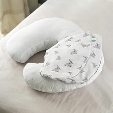 Nacario Müslin Bebek Emzirme Destek Yastığı Kılıfı - Iconique Lapin