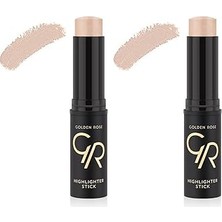 Nacario Highlighter Stick No:01 Bright Gold 1 Paket (2 Paketi)