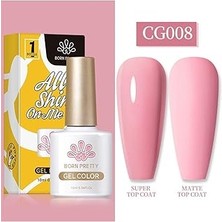 Nacario Born Pretty 10 ml Sılky Whıte Serisi Kalıcı Oje CG008 (55845) 2611