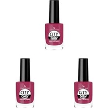 Nacario City Color Nail Lacquer Oje (No: 30) 3lü Paket