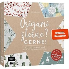 Nacario Origamisterne? Gerne! – Christmas – Weihnachtliches Bastelset Zum Sofort-Losfalten: Mit Anl