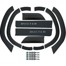 Nacario Ferrous Autoaccessories Dacia Duster Gri Yazılı Kapı Çamurluk Koruma Dodik Se
