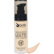 Nacario Bote Makeup Skin-Editor Matte Looking Glow For Me Foundation 01